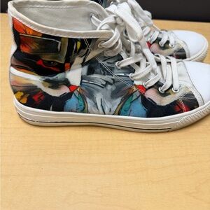 Source Unknown Multicolor High-Top Sneakers